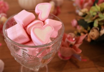 pink, dessert, sweet, food, heart