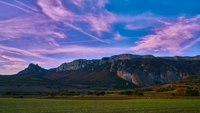 Nubes sobre la sierra