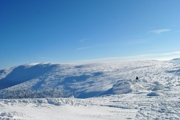 Zima w Karkonoszach