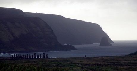 Isola di Pasqua - Ahu Tongariki