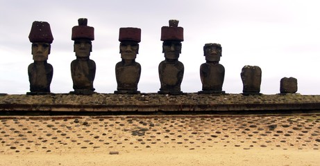 Isola di Pasqua - Ahu Tongariki