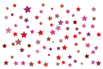 Fototapeta na wymiar Grunge Confetti Stars