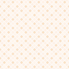 Peach diamond pattern. Seamless vector