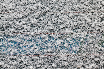 Snow on the car