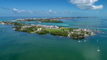 Fototapeta premium City Island, Sarasota, Florida