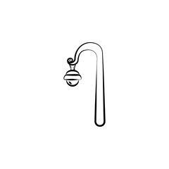 Street light icon. Element of lighting icon. Thin line icon for website design and development, app development. Premium icon