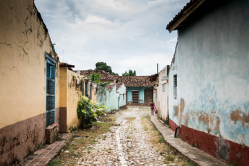 Fototapeta na wymiar streets of Trinidad, Cuba 