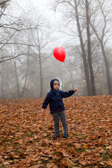 boy and balloon