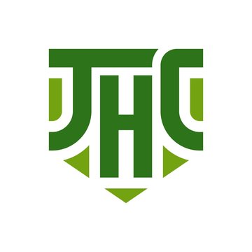 letter THC vectro logo.