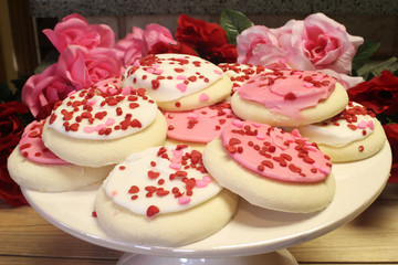Valentine cookies