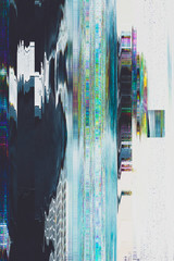 Glitch Abstract Background 30