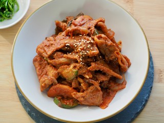 한국의 음식 제육볶음