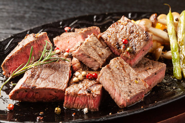 角切りステーキ