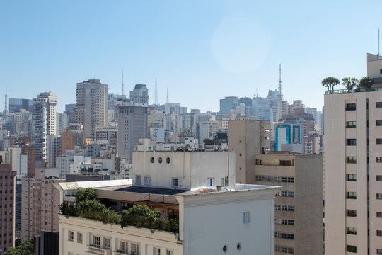 Paisagem urbana de S&atilde;o Paulo