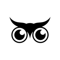 Owl logo vector 