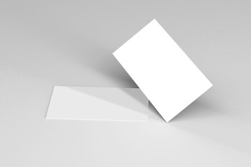 Empty Business Cards Template