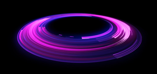 Empty podium. Disco club. Rays view. Show magic party. Spot fog lamp. .Glint check scene. Bright space. Stand round. Vivid stage. .Whirlpool spiral backdrop. Exhibition platform. Glare bright tape.