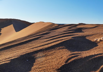Fototapeta na wymiar Rock formations in the desert of Atacama