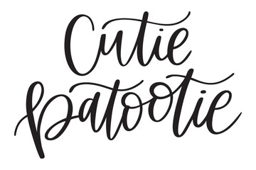 kbecca_cutie_patootie_handwritten_vector