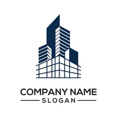 Fototapeta premium Building construction design to be used as a logo icon template for business constructors and more.