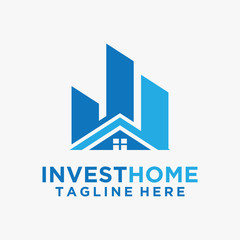 Home investment logo design