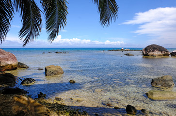 Coastline of Sainte Marie Island, Madagascar