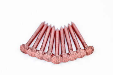 Kupfernägel im Detail