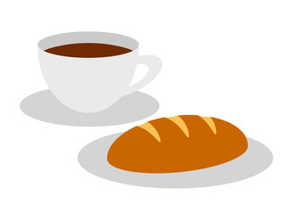 パンとコーヒー