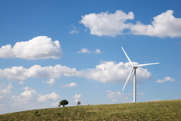 Fototapeta na wymiar Wind energy concept