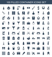 100 container icons