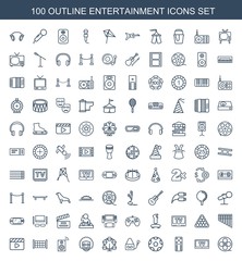 100 entertainment icons