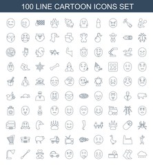 cartoon icons