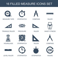 measure icons