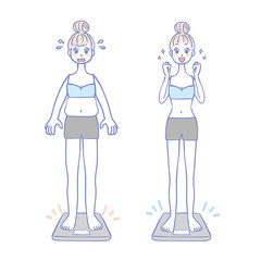 ダイエット　ビフォーアフター
