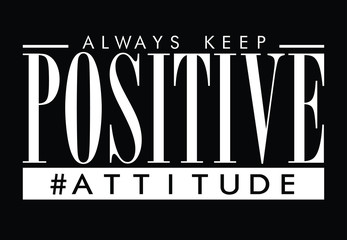 Graphic print with texts in vector