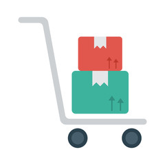 dolly   carton   parcel