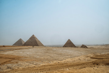 Fototapeta na wymiar Cheops pyramid in Giza