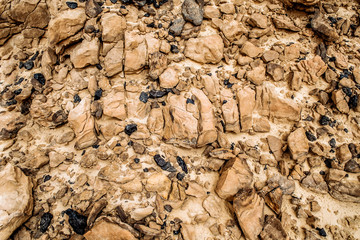 rock texture black and yellow