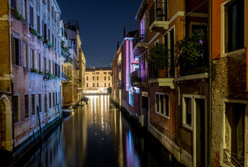 Fototapeta na wymiar Venezia paesaggio urbano