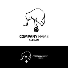 Elephant Cinema Logo Template