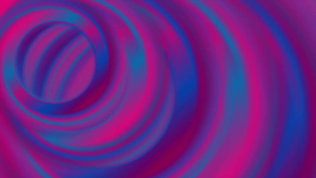 Blue and violet abstract retro smooth circles motion background. Seamless looping. Video animation Ultra HD 4K 3840x2160