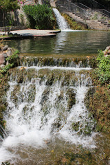 Great waterfalls and waterfall park of Edessa Greece