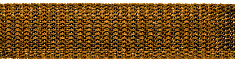 Texture textile slings. Abstract background for design. The texture of the belt. Macro.