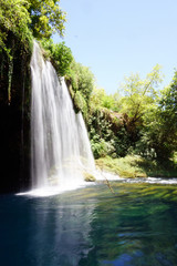 Manavgat duden waterfall in Antalya Turkey