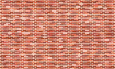 Red brick wall background