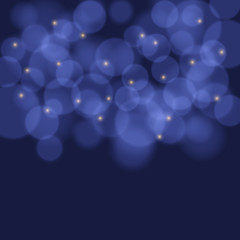 Colorful background with bokeh lights