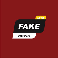 fake news banner