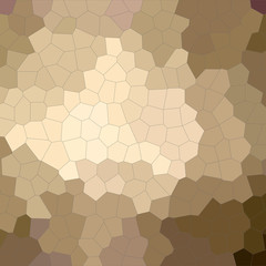 Illustration of Square blue and brown Little hexagon background.