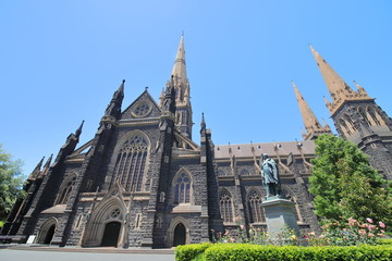 St Patricks Cathedral church Melbourne Australia