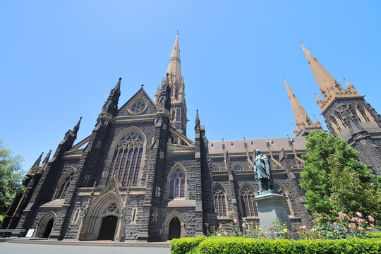 St Patricks Cathedral Church Melbourne Australia